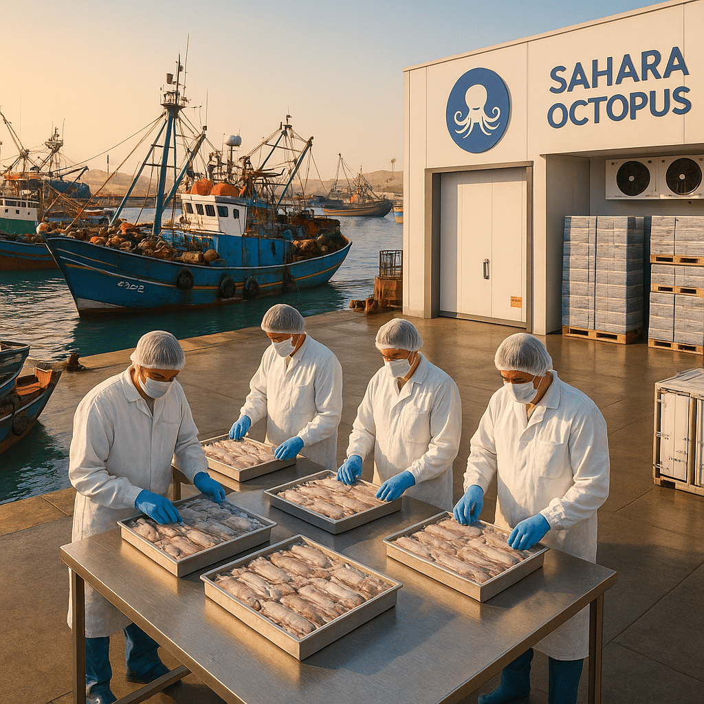 Frozen squid exporter