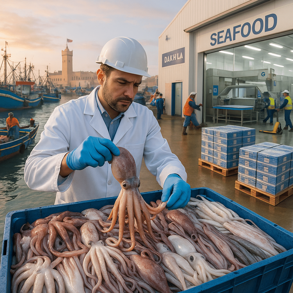 Bulk octopus order Morocco