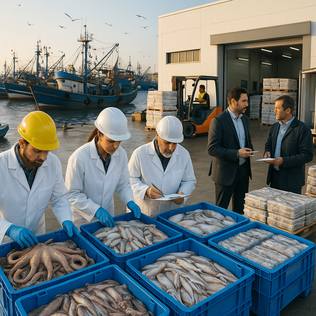 Frozen seafood wholesale