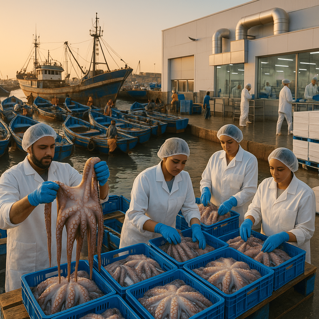 Premium Moroccan octopus supplier