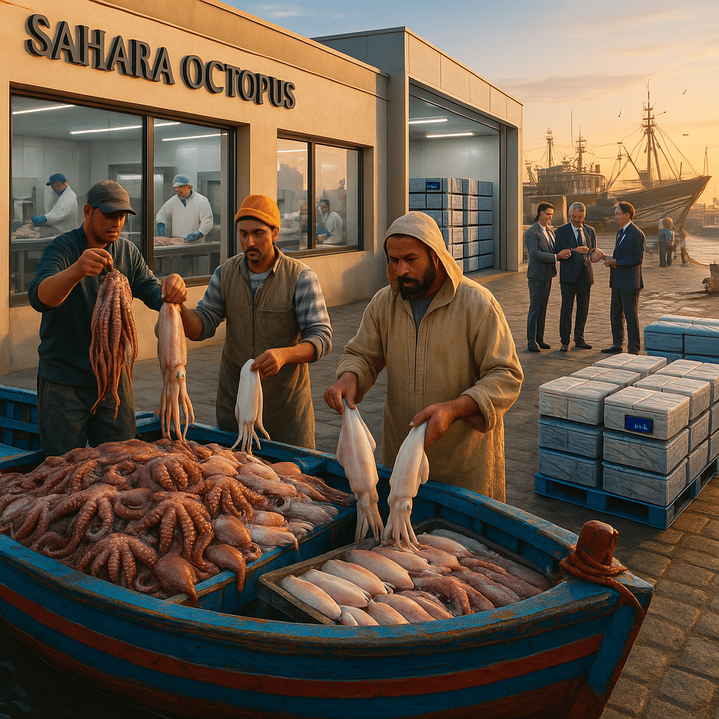 Moroccan seafood export company